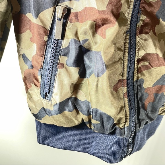 NWT Baby Boy Winter Puff Coat with Sherpa Lined Hood - Picture 4 of 5